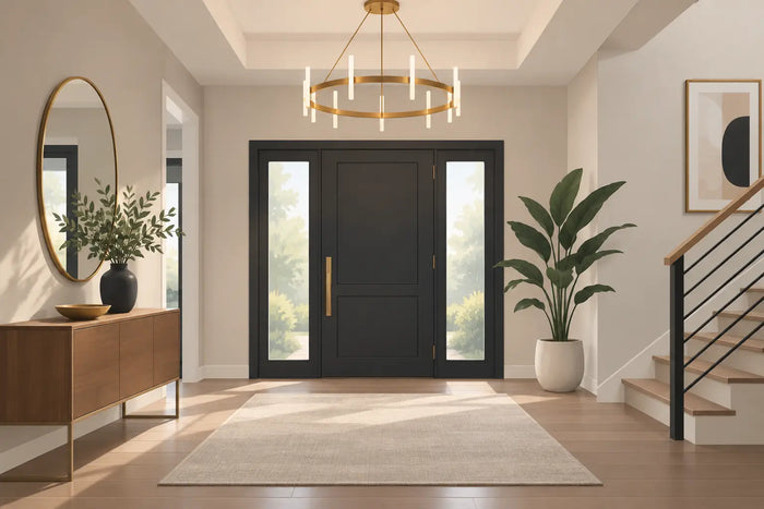 A Designer Foyer Lighting Project, Refined