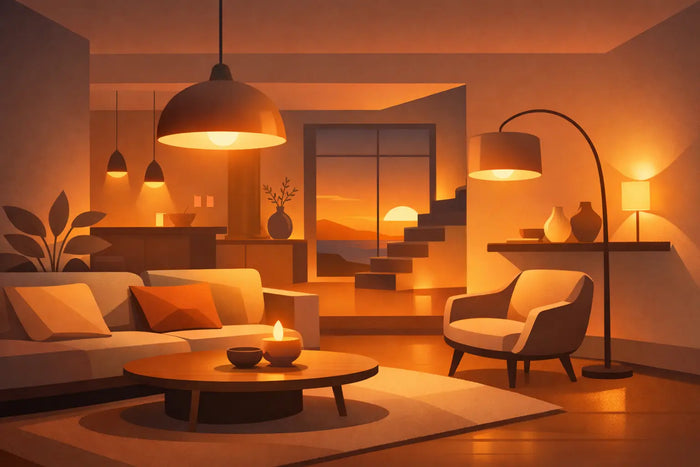 Warm Ambient Lighting for Modern Homes That Lasts