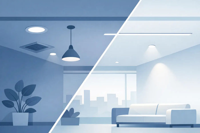 Architectural Lighting for Cleaner Ceilings