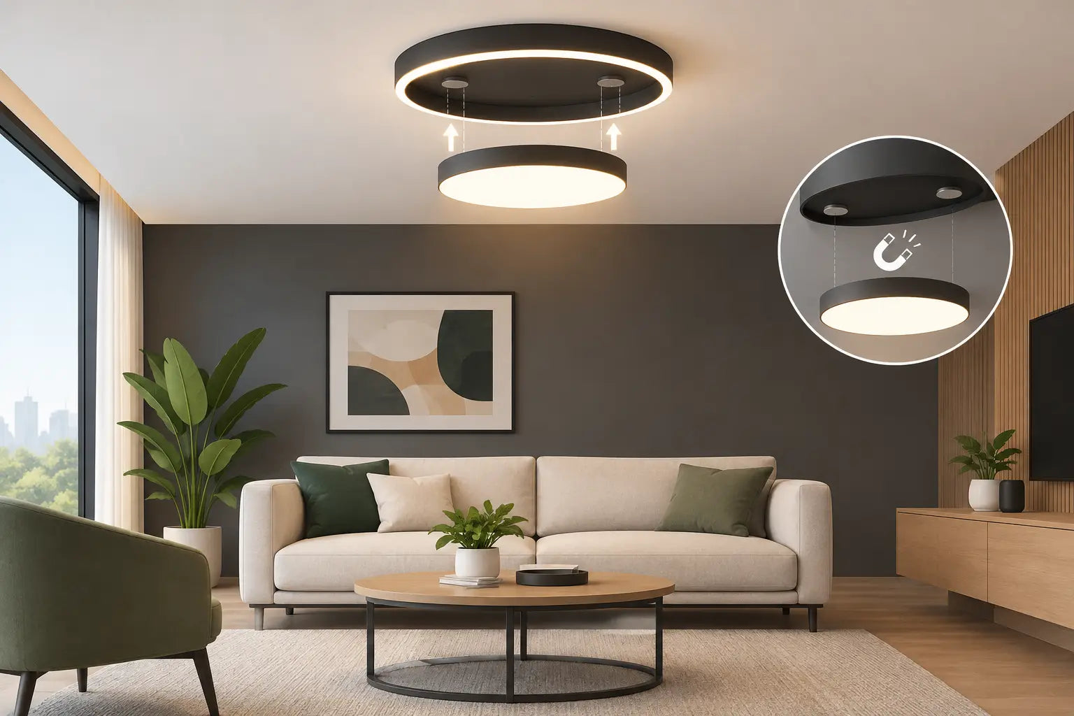 A Magnetic Ceiling Light Review for Modern Homes