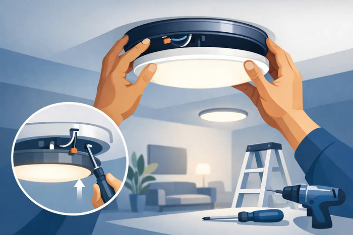 How to Install Flush Mount Lighting Right